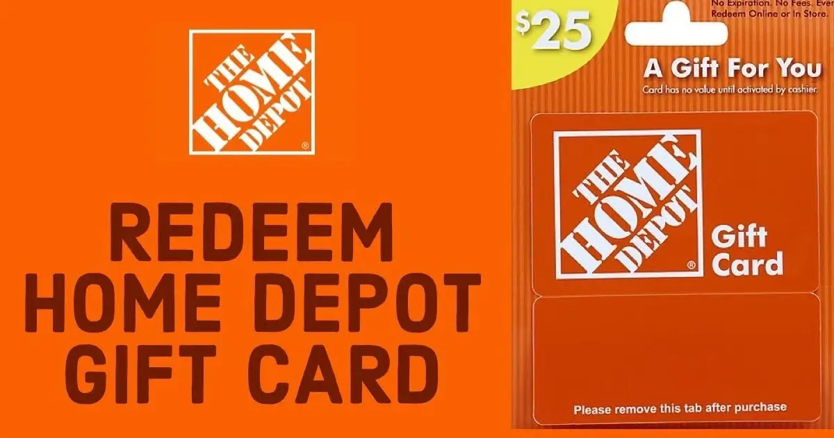 activate home depot gift card